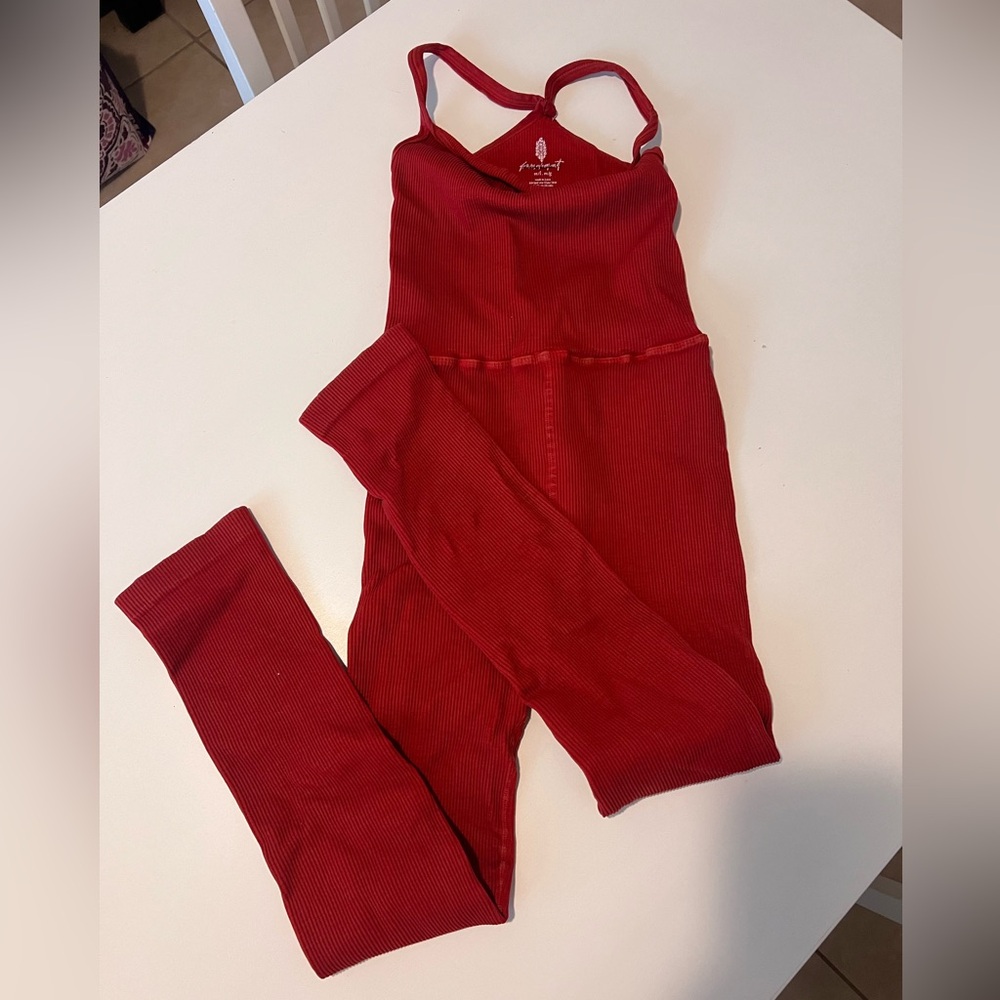 FP Movement Rust Red Women's Jumpsuit